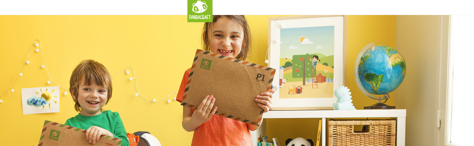 La créativité de vos enfants avec Pandacraft